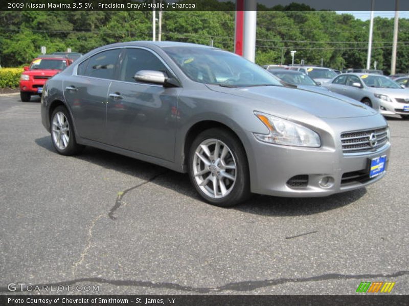 Precision Gray Metallic / Charcoal 2009 Nissan Maxima 3.5 SV