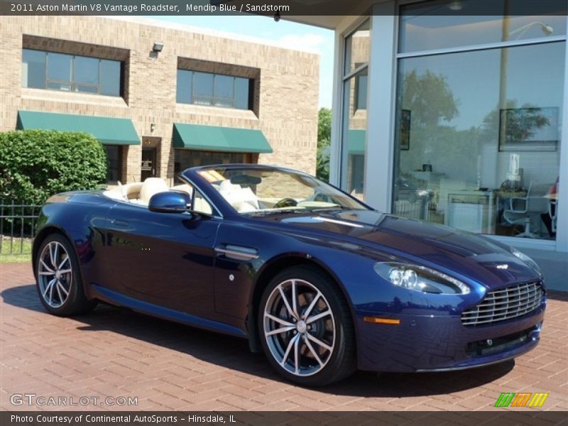 Front 3/4 View of 2011 V8 Vantage Roadster