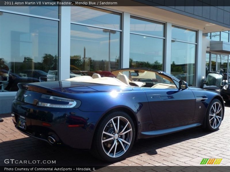 Mendip Blue / Sandstorm 2011 Aston Martin V8 Vantage Roadster