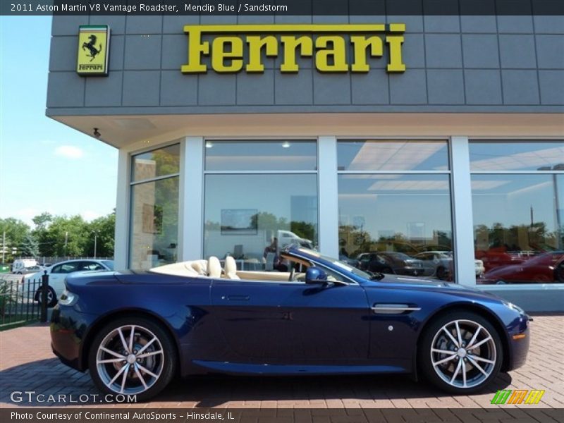  2011 V8 Vantage Roadster Mendip Blue