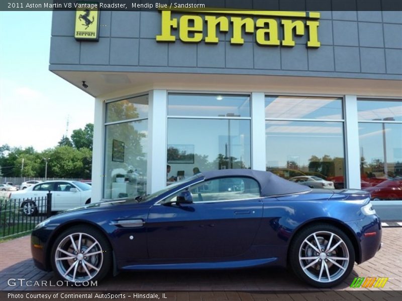  2011 V8 Vantage Roadster Mendip Blue