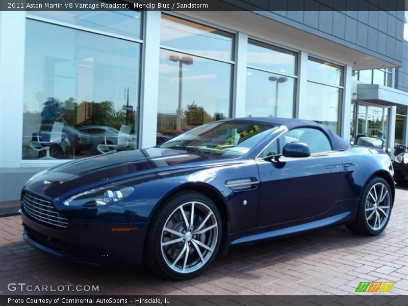 Front 3/4 View of 2011 V8 Vantage Roadster