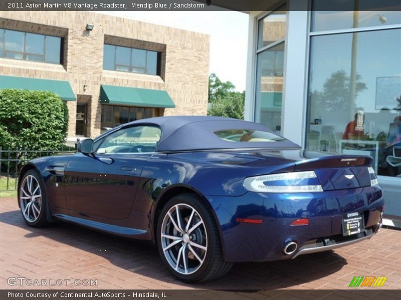  2011 V8 Vantage Roadster Mendip Blue