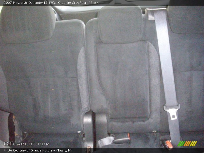 Graphite Gray Pearl / Black 2007 Mitsubishi Outlander LS 4WD