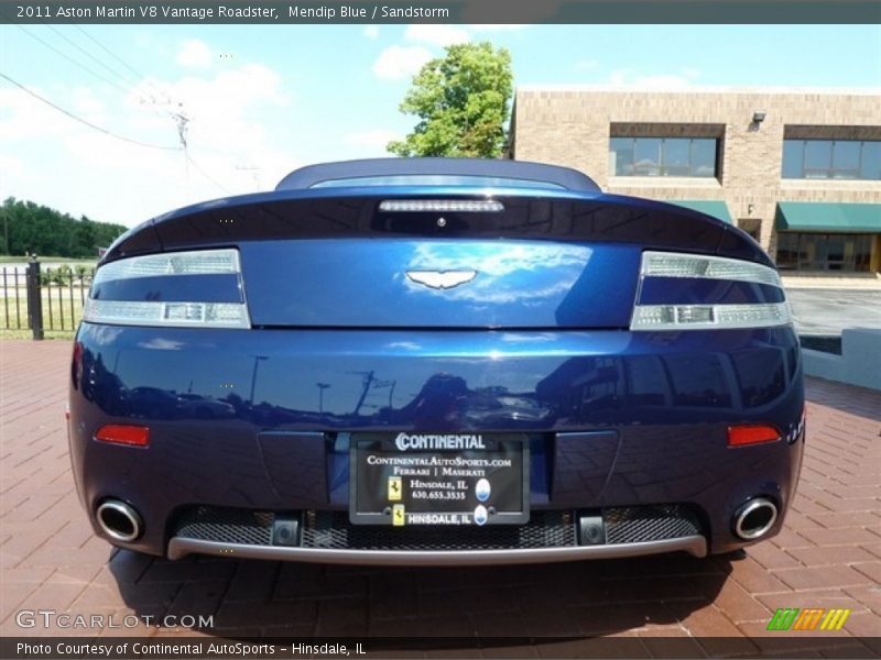 Mendip Blue / Sandstorm 2011 Aston Martin V8 Vantage Roadster