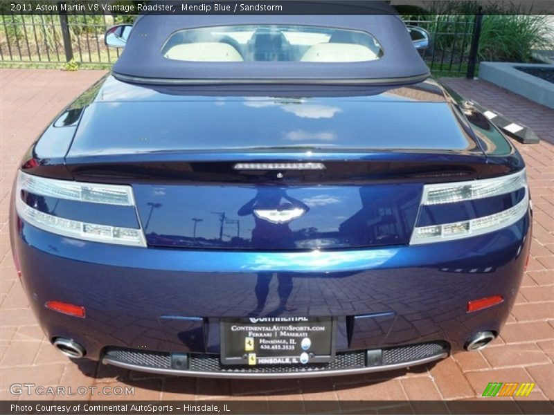 Mendip Blue / Sandstorm 2011 Aston Martin V8 Vantage Roadster