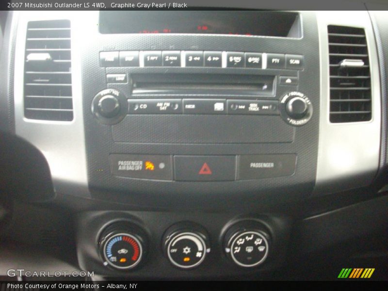 Graphite Gray Pearl / Black 2007 Mitsubishi Outlander LS 4WD