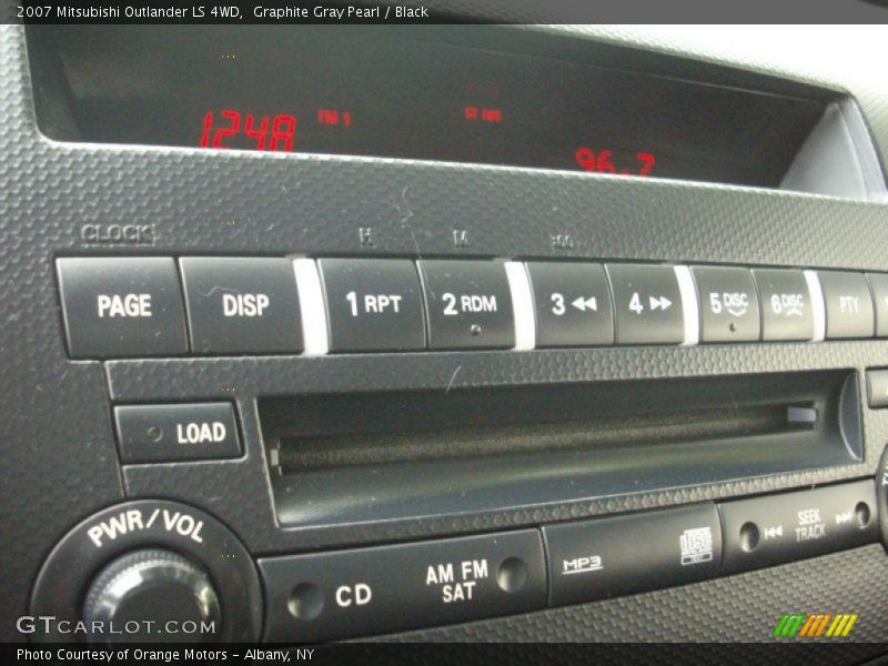 Graphite Gray Pearl / Black 2007 Mitsubishi Outlander LS 4WD