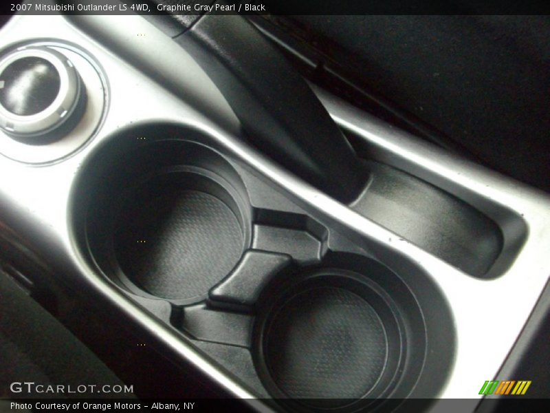 Graphite Gray Pearl / Black 2007 Mitsubishi Outlander LS 4WD