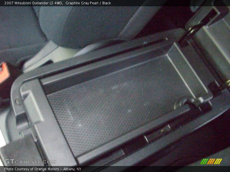 Graphite Gray Pearl / Black 2007 Mitsubishi Outlander LS 4WD