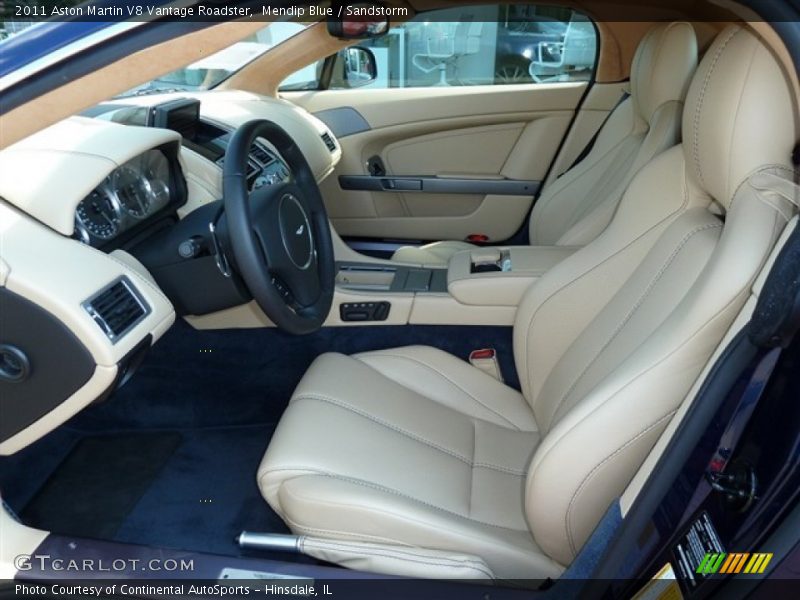  2011 V8 Vantage Roadster Sandstorm Interior