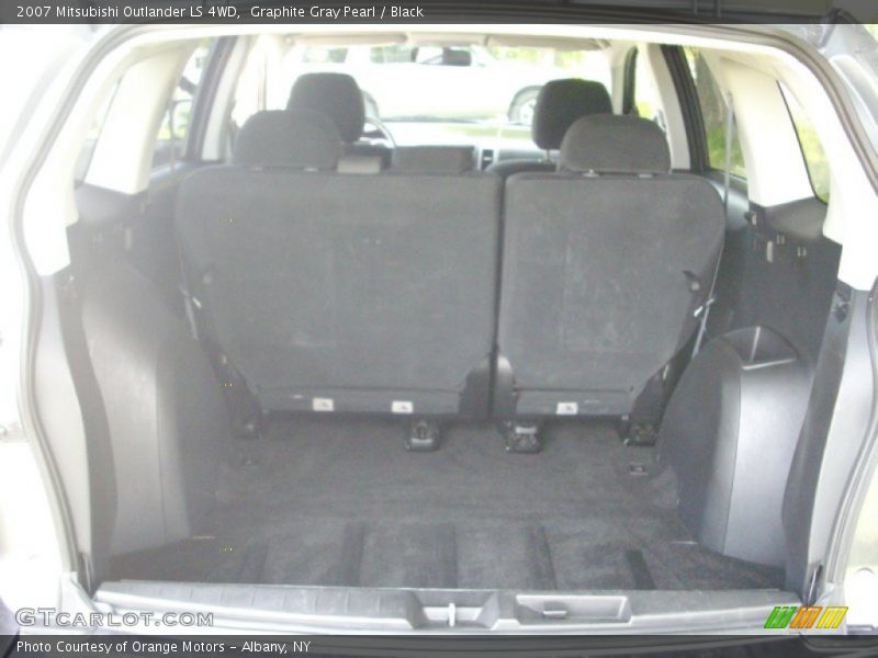 Graphite Gray Pearl / Black 2007 Mitsubishi Outlander LS 4WD