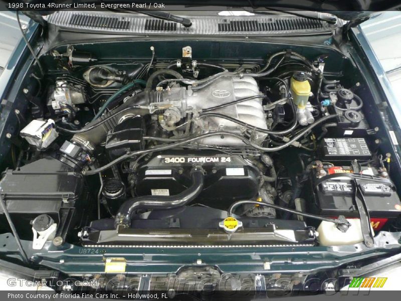 Evergreen Pearl / Oak 1998 Toyota 4Runner Limited