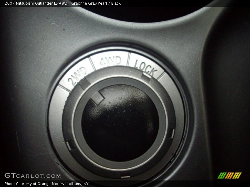 Graphite Gray Pearl / Black 2007 Mitsubishi Outlander LS 4WD