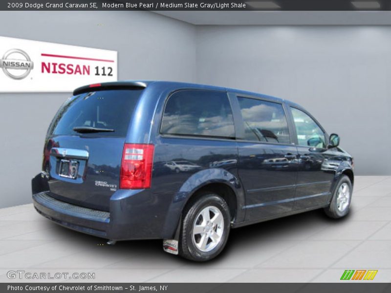 Modern Blue Pearl / Medium Slate Gray/Light Shale 2009 Dodge Grand Caravan SE