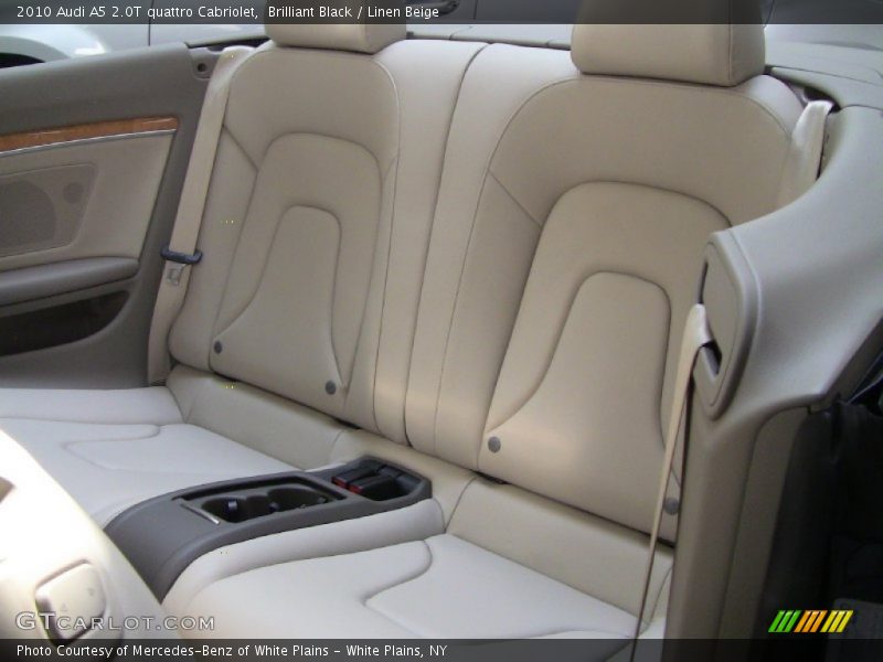  2010 A5 2.0T quattro Cabriolet Linen Beige Interior