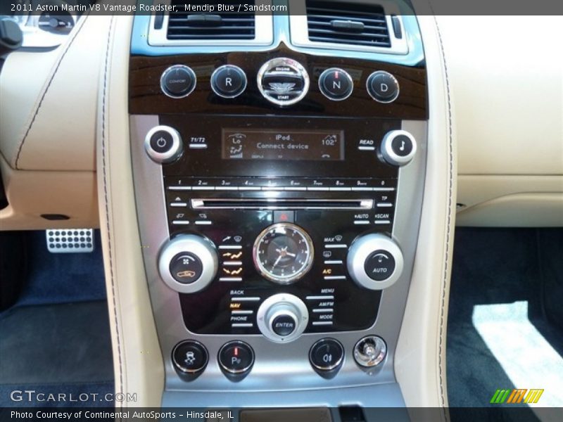 Controls of 2011 V8 Vantage Roadster