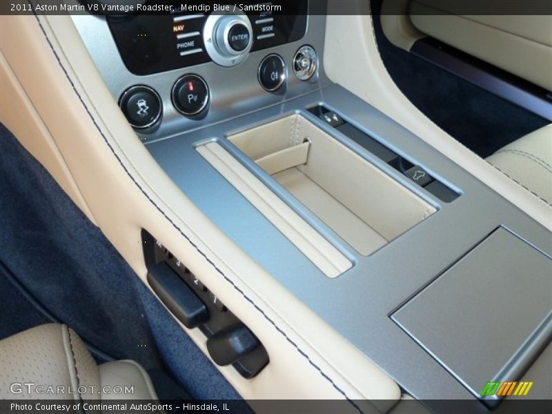 Controls of 2011 V8 Vantage Roadster