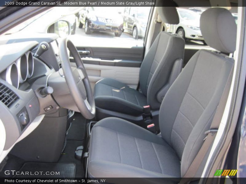 Modern Blue Pearl / Medium Slate Gray/Light Shale 2009 Dodge Grand Caravan SE