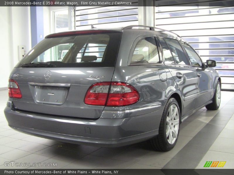 Flint Grey Metallic / Cashmere 2008 Mercedes-Benz E 350 4Matic Wagon