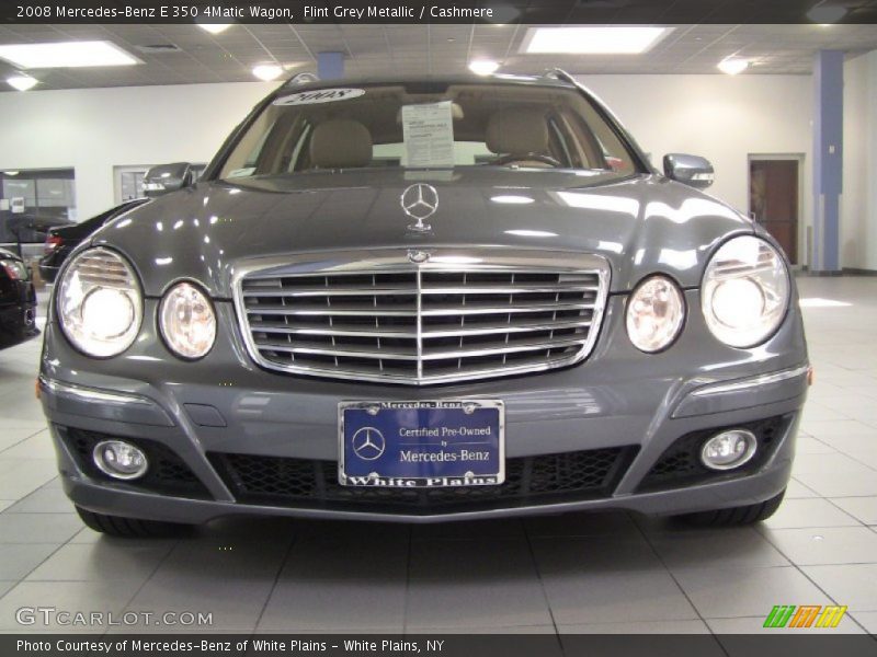 Flint Grey Metallic / Cashmere 2008 Mercedes-Benz E 350 4Matic Wagon