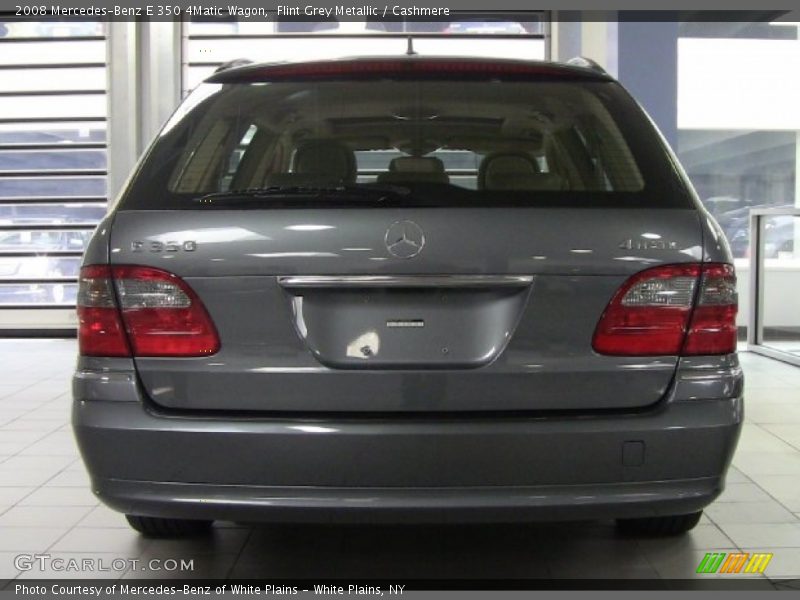 Flint Grey Metallic / Cashmere 2008 Mercedes-Benz E 350 4Matic Wagon