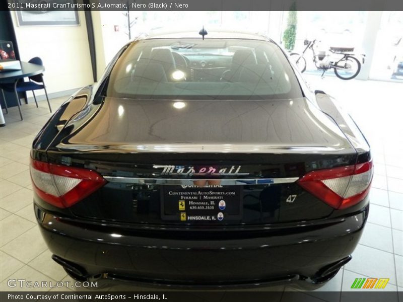 Nero (Black) / Nero 2011 Maserati GranTurismo S Automatic