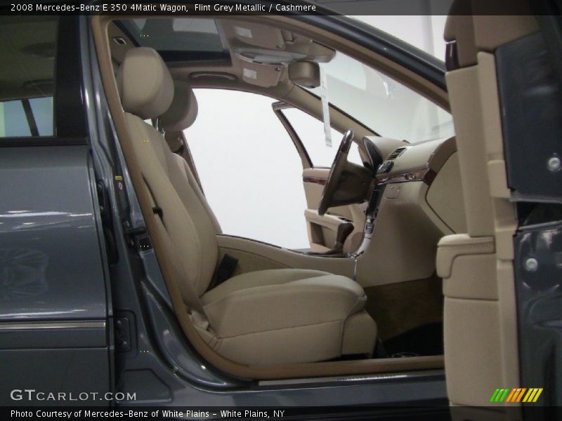 Flint Grey Metallic / Cashmere 2008 Mercedes-Benz E 350 4Matic Wagon