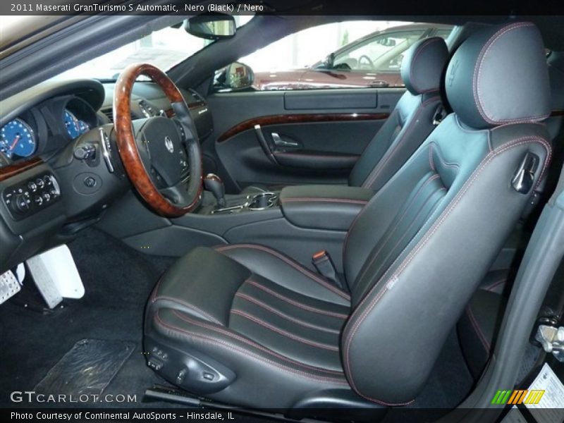  2011 GranTurismo S Automatic Nero Interior