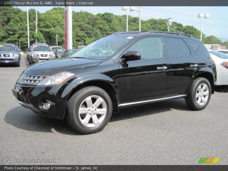 Super Black / Charcoal 2007 Nissan Murano SL AWD