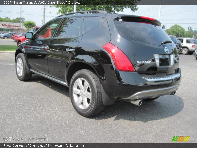 Super Black / Charcoal 2007 Nissan Murano SL AWD