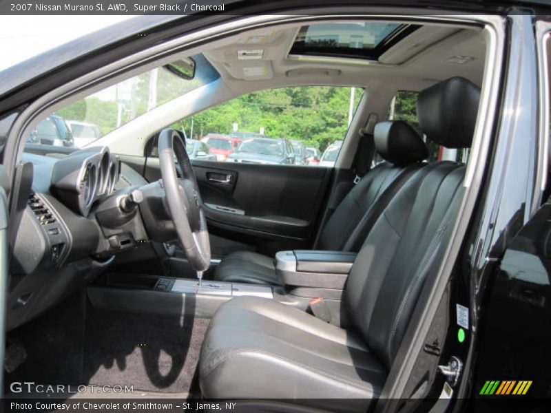 Super Black / Charcoal 2007 Nissan Murano SL AWD