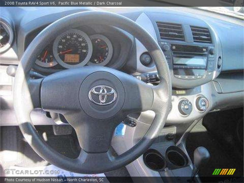 Pacific Blue Metallic / Dark Charcoal 2008 Toyota RAV4 Sport V6