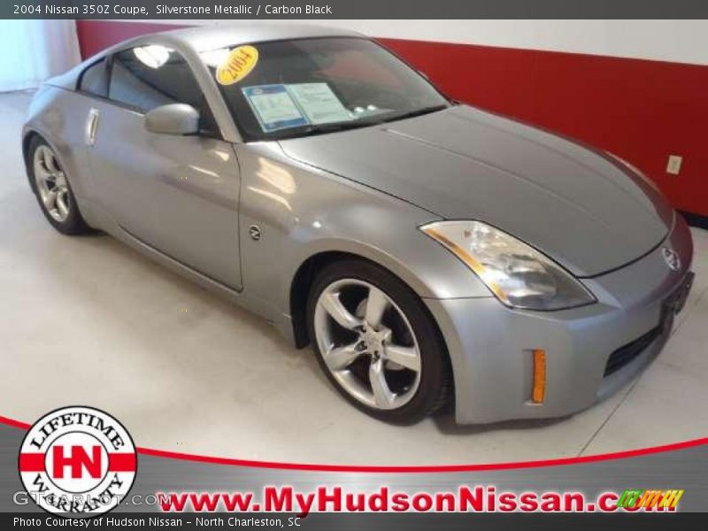 Silverstone Metallic / Carbon Black 2004 Nissan 350Z Coupe