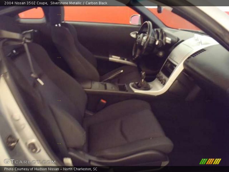 Silverstone Metallic / Carbon Black 2004 Nissan 350Z Coupe