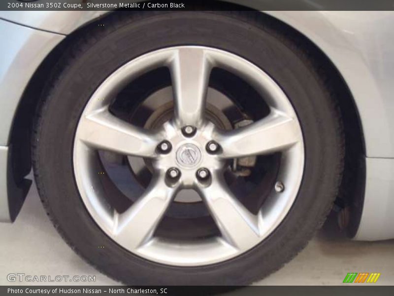 Silverstone Metallic / Carbon Black 2004 Nissan 350Z Coupe