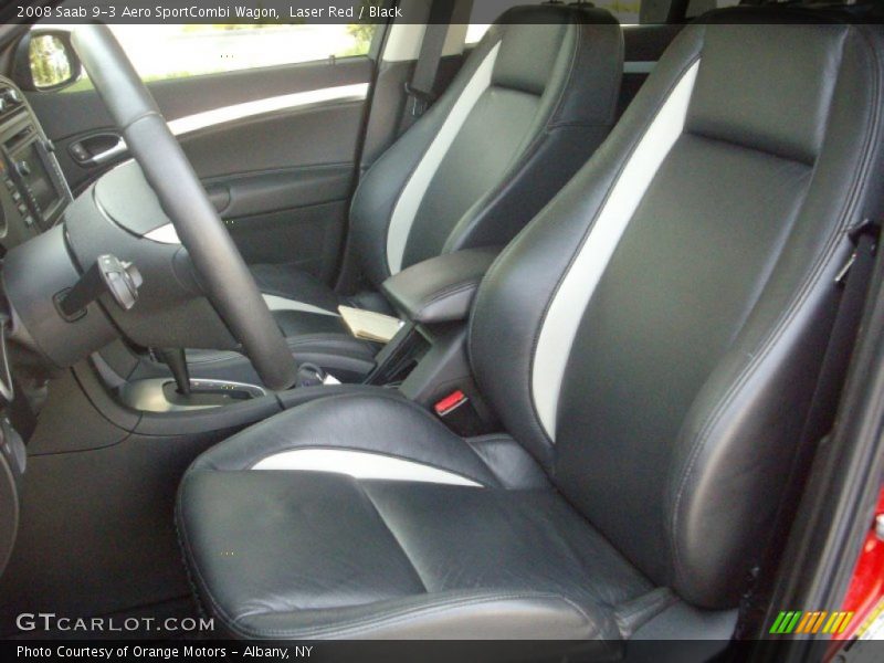  2008 9-3 Aero SportCombi Wagon Black Interior