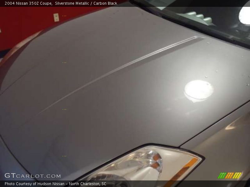 Silverstone Metallic / Carbon Black 2004 Nissan 350Z Coupe