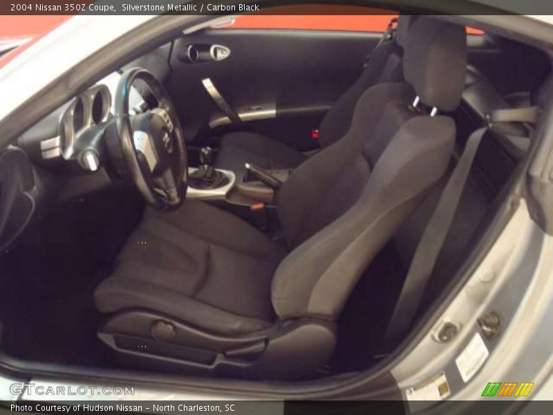 Silverstone Metallic / Carbon Black 2004 Nissan 350Z Coupe