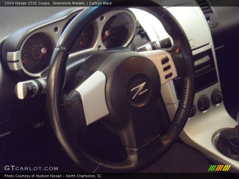 Silverstone Metallic / Carbon Black 2004 Nissan 350Z Coupe