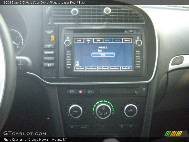 Laser Red / Black 2008 Saab 9-3 Aero SportCombi Wagon