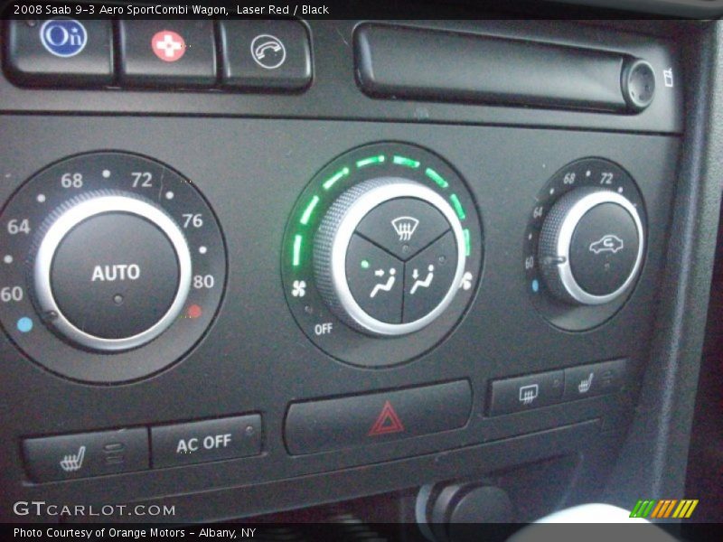 Controls of 2008 9-3 Aero SportCombi Wagon