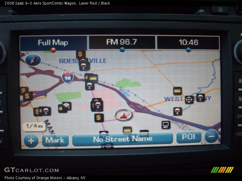 Navigation of 2008 9-3 Aero SportCombi Wagon