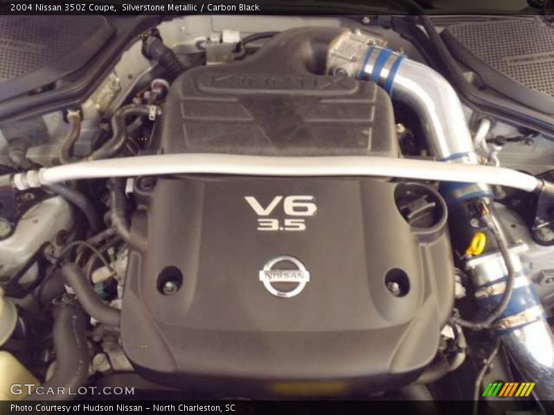 Silverstone Metallic / Carbon Black 2004 Nissan 350Z Coupe