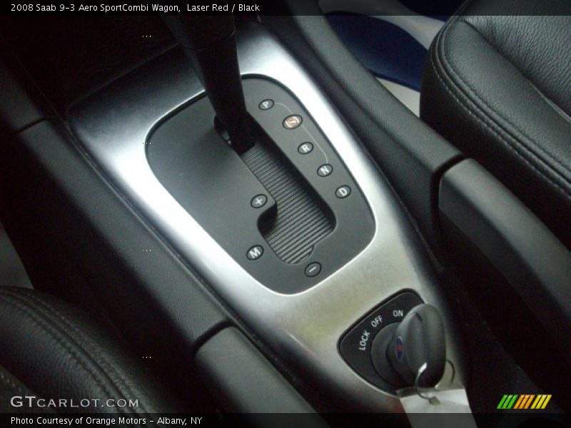 Laser Red / Black 2008 Saab 9-3 Aero SportCombi Wagon