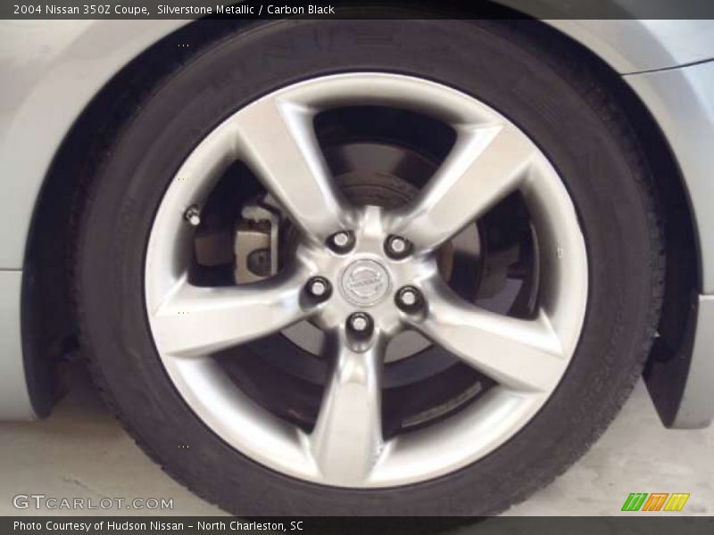 Silverstone Metallic / Carbon Black 2004 Nissan 350Z Coupe