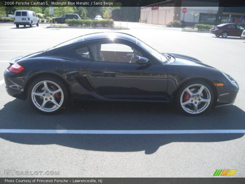 Midnight Blue Metallic / Sand Beige 2006 Porsche Cayman S