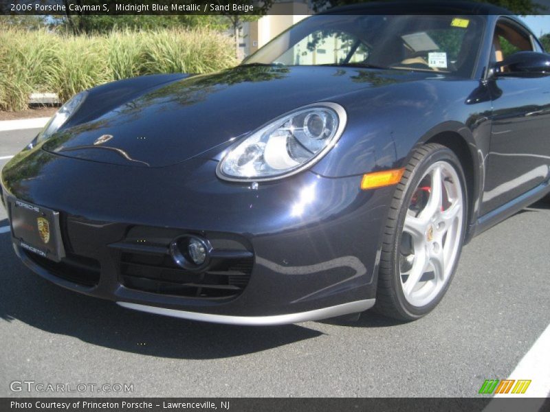 Midnight Blue Metallic / Sand Beige 2006 Porsche Cayman S