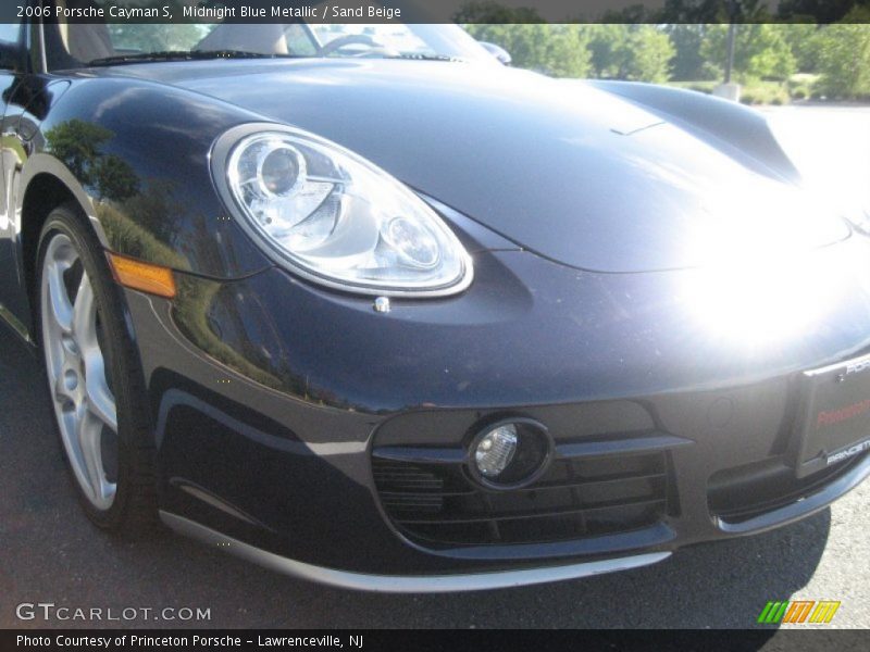 Midnight Blue Metallic / Sand Beige 2006 Porsche Cayman S