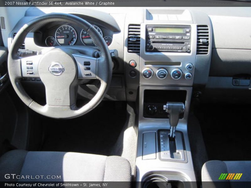 Avalanche White / Graphite 2007 Nissan Pathfinder SE 4x4